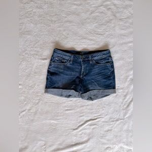 a.n.a. Blue Denim Shorts